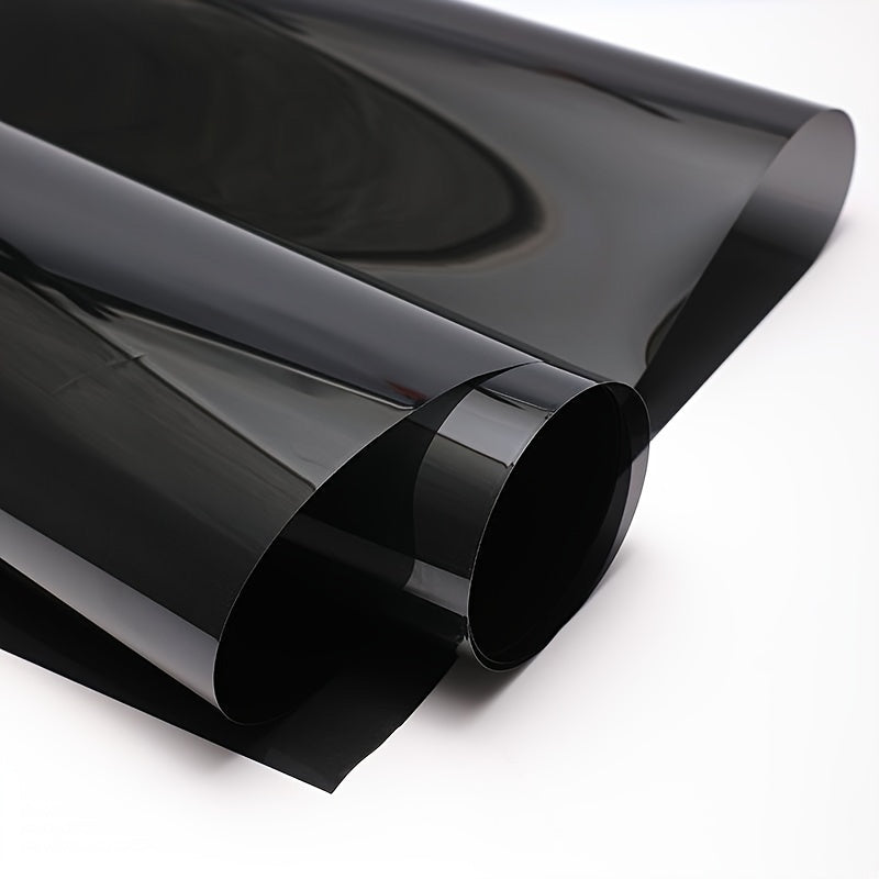Черная пленка для окон, теплоизоляция, защита от солнца, наклейка для конфиденциальности, 25% пропускания света, 0.5x10м