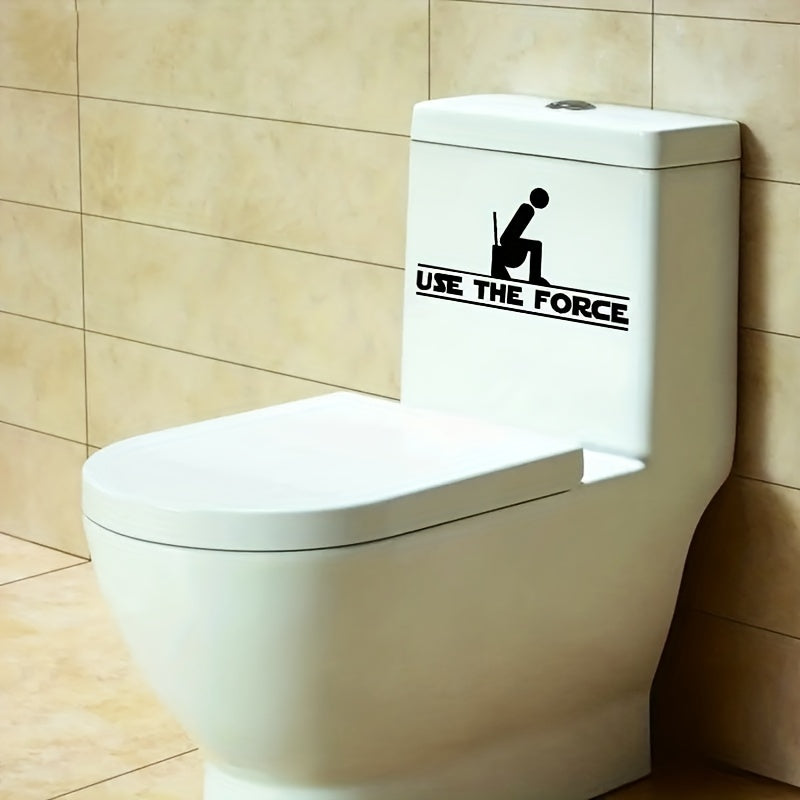 Bathroom Vinyl Decal Stickers for Toilets Door Wall Art
