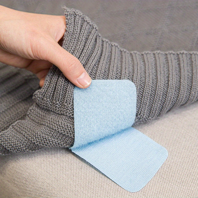 Non-Slip Adhesive Seat Cushion Holders for Sofa Bed Sheets 10 Pairs