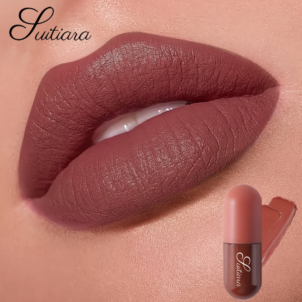 Lip Stain for Women Velvet Matte Liquid Lipstick Long-Lasting Moisturizing