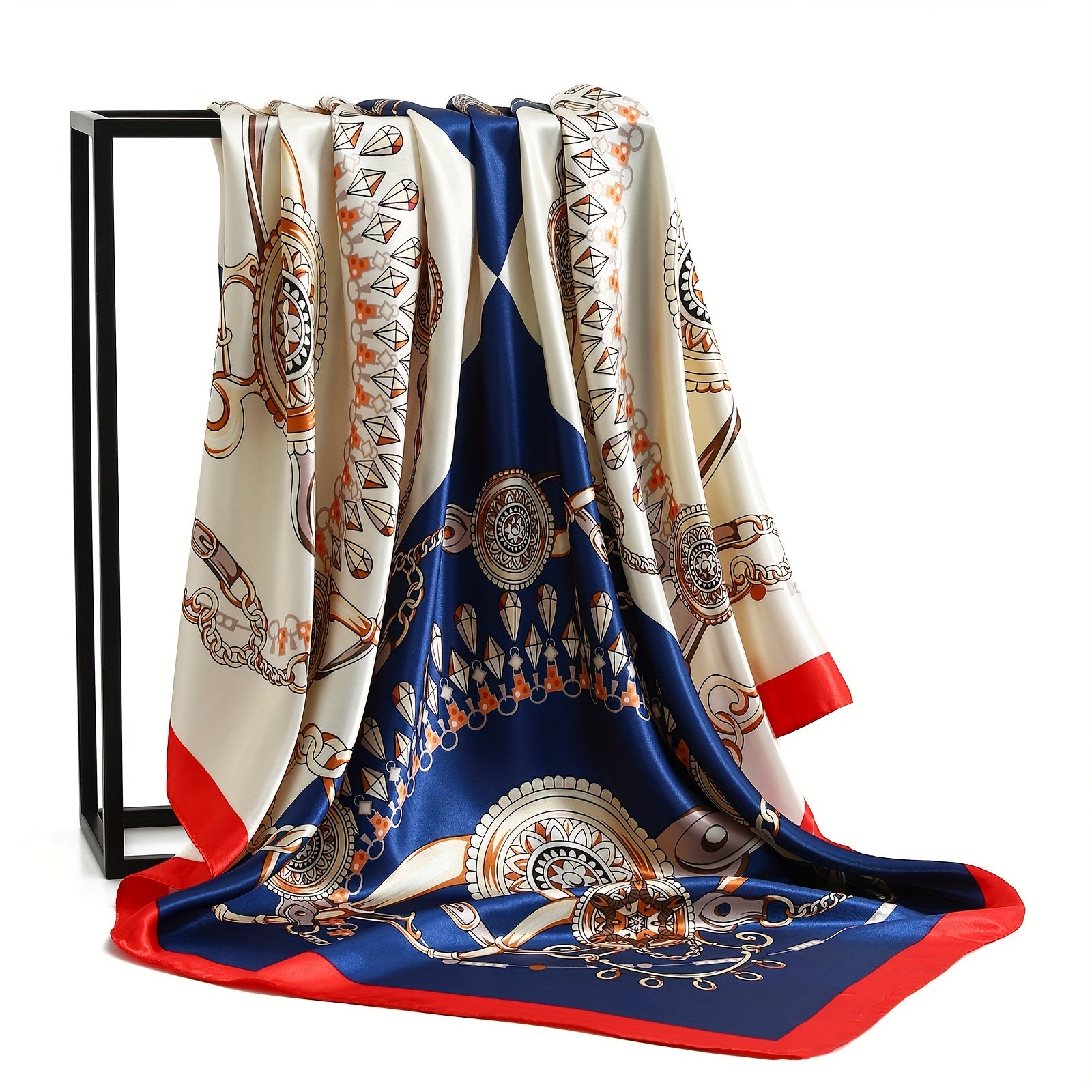 90x90cm bosma boshqalpoq kvadrat sochiq barcha fasllar uchun quyoshdan himoya va shamol o'tkazmaydigan