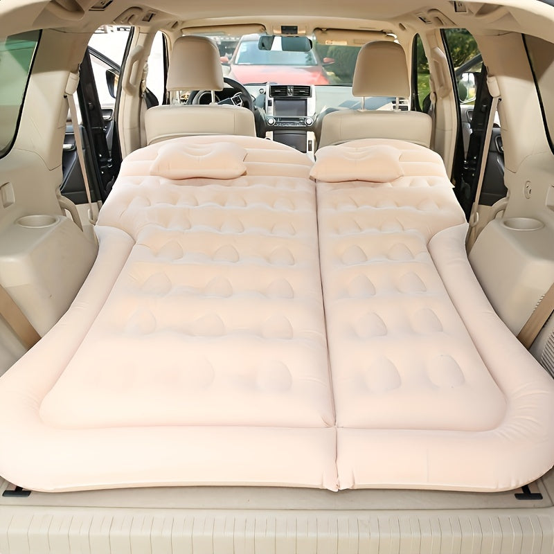 Inflatable Car Trunk Bed for SUVs Back Seat Travel Mattress Camping Air Mattress