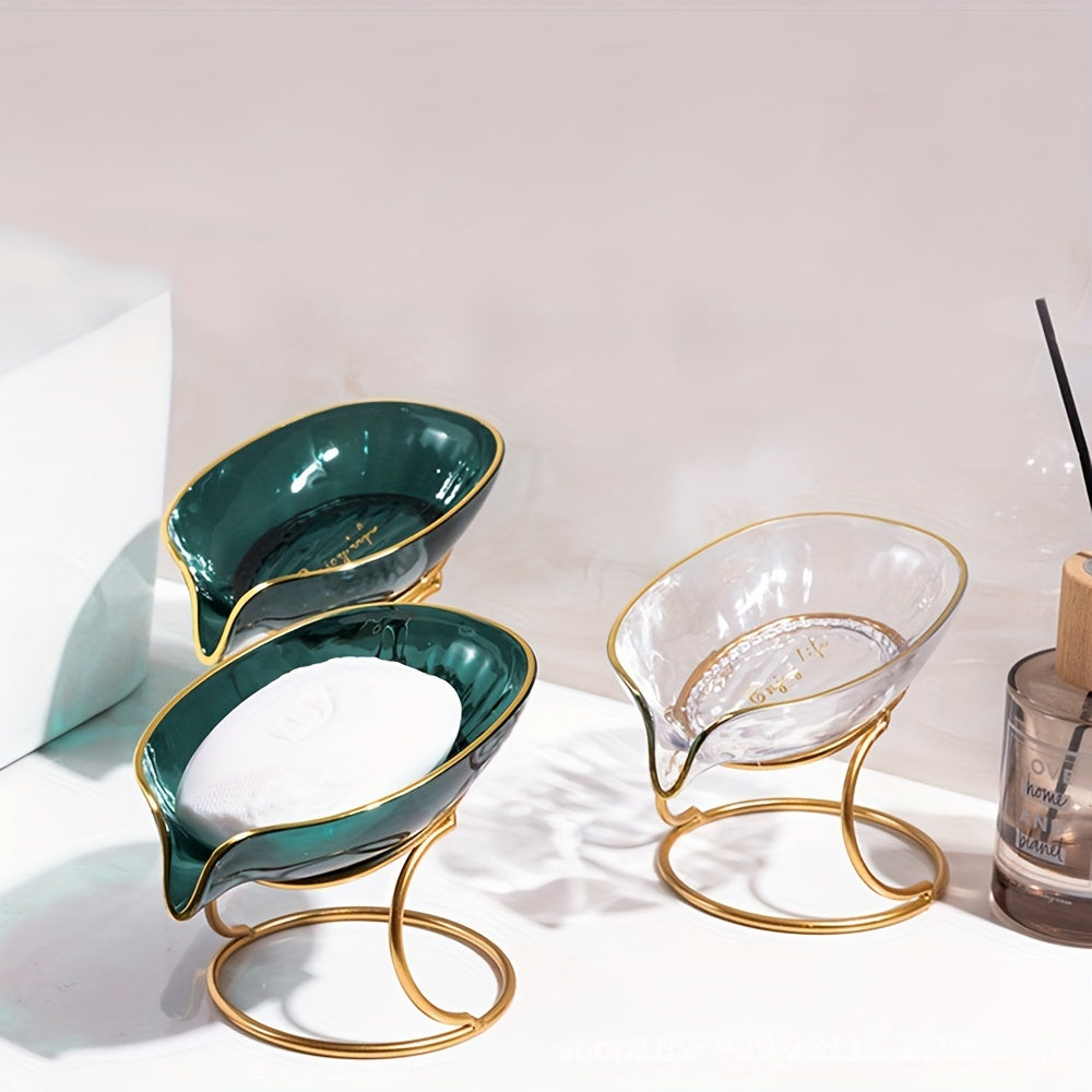 Dispensador de jabón de hierro forjado con desagüe para lavabo de baño o cocina