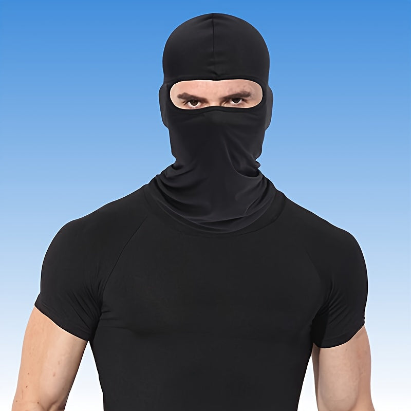 Men's Windproof Dustproof Full Face Mask Polyester for Motorcycle Skiing