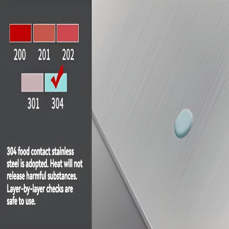 4 ta zanglamas po'latdan yasalgan kesish plitalari oshxona kesish bloklari uchun, go'sht, sabzavotlar, non uchun og'ir vaznli xamir taxtalari. Oziq-ovqat xavfsiz, oshxona stollari uchun oson tozalanadi, ichki qirralari bilan.