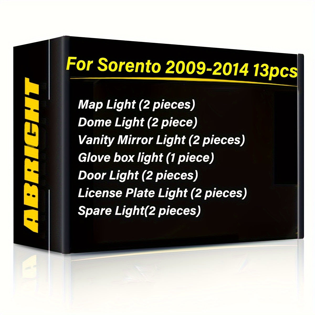 Interior LED Light Kit for Car Vehicles, Bright White, Easy Install