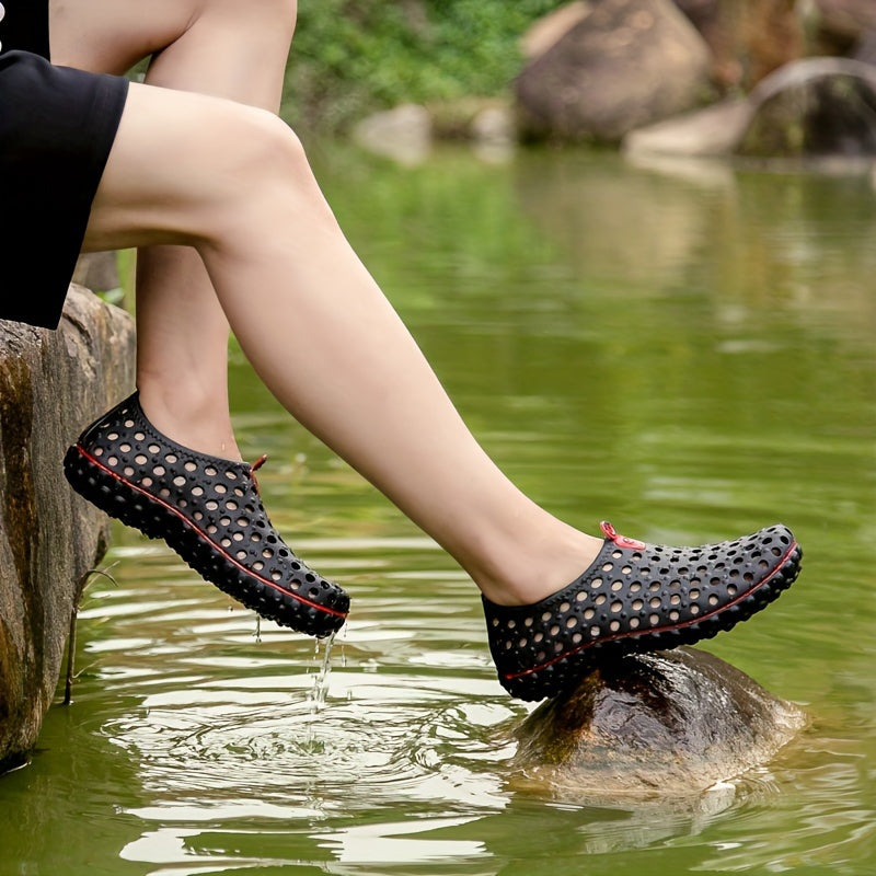 Sandalias de playa para hombre de EVA, slip-on, de color sólido para exteriores