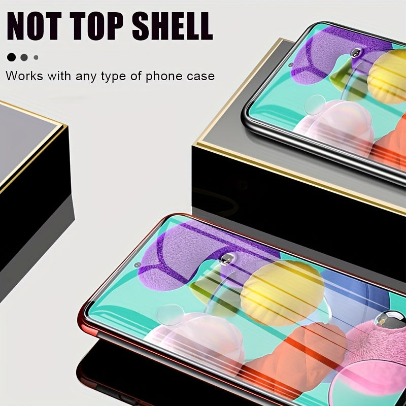 Hydrogel Screen Protector for Samsung Galaxy A Series Full Coverage Anti-Scratch Fingerprint HD Clear 2 Pack