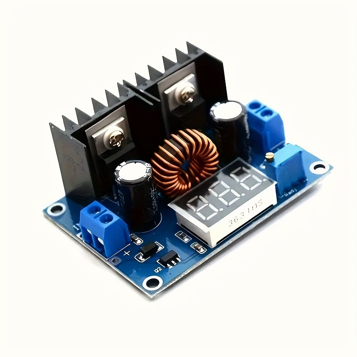 Raqamli displey bilan sozlanadigan DC-DC bosqichli pastga aylantiruvchi modul 36V 8A