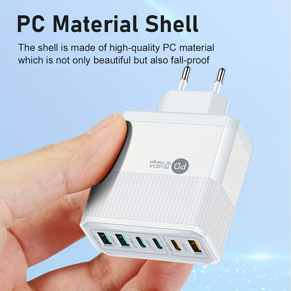 European Standard USB Charging Adapter Fast Charge for Smartphones