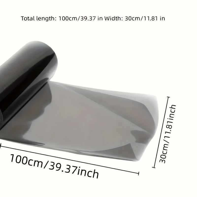 Juego de película de vinilo mate negro para coche para faros y luces traseras 30cm x 100cm