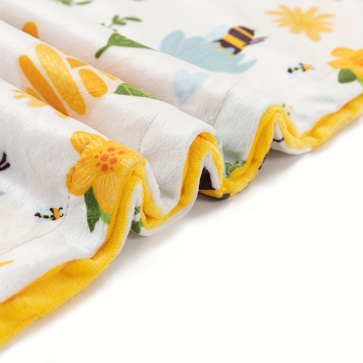 Baby Blanket Micro Fleece Dotted Back Double Layered 101.6x76.2 cm