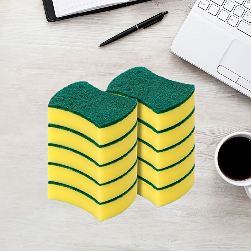 Multi-Purpose Cleaning Sponges Pack of 10 12 or 24 Durable Scratch-Free Absorbent