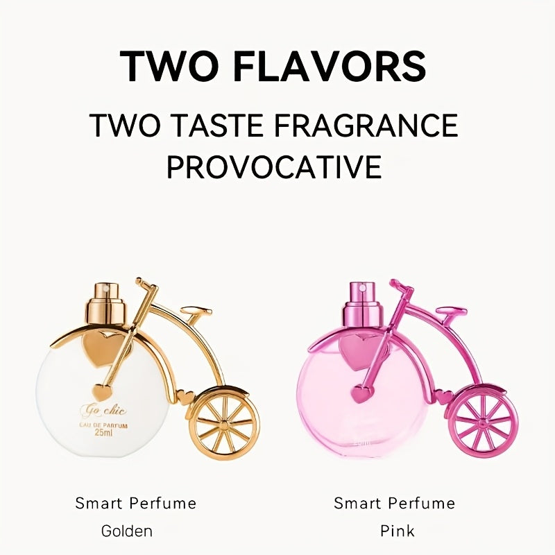 Perfume con forma de bicicleta para mujer 0.85oz aroma floral oriental regalo decorativo