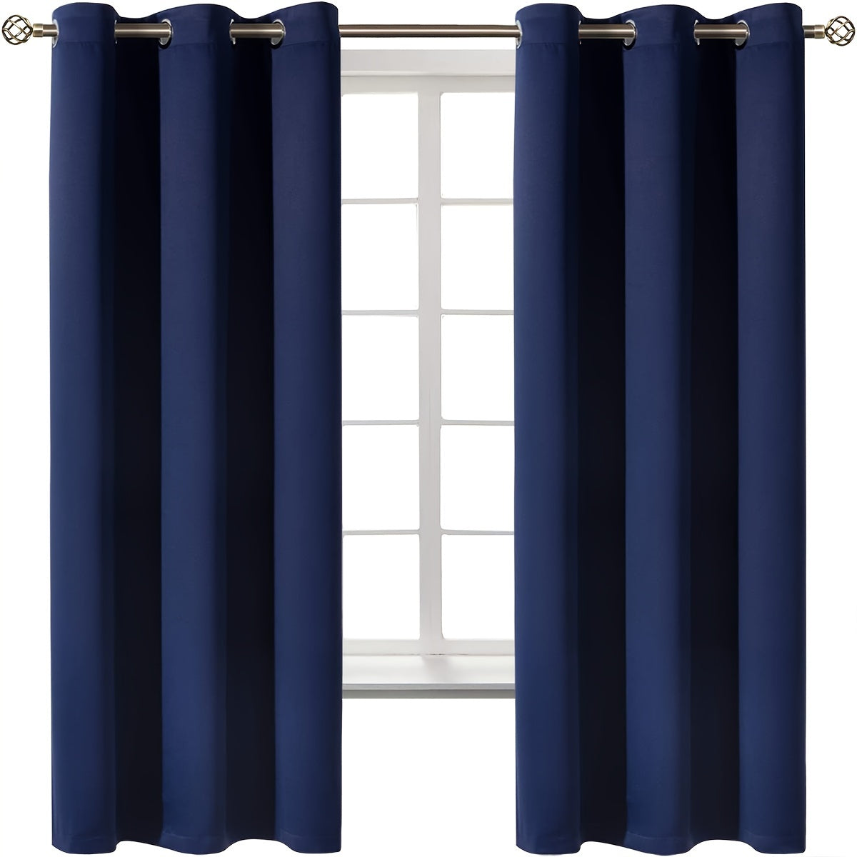 Thick Double-Sided Blackout Curtain for Living Room Bedroom Kitchen Bathroom