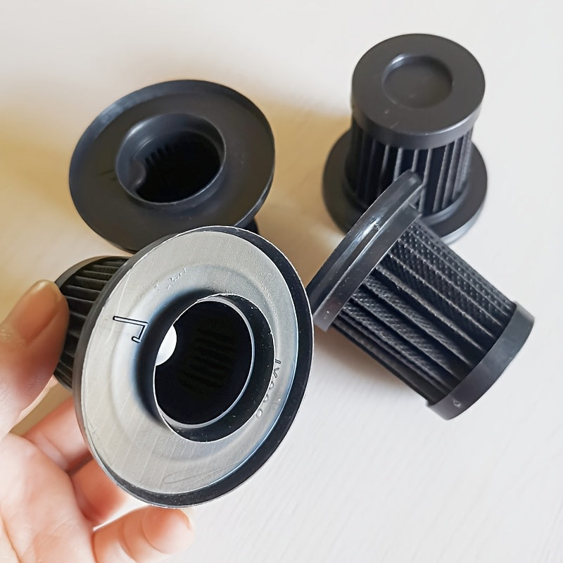 2 dona yuviladigan PVC chang to'plovchi filtrlari qo'lda ishlatiladigan changyutgich uchun qora tarmoq