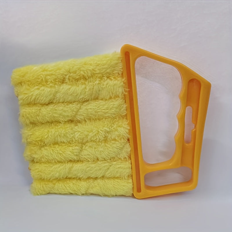 1pc Dusting Brush for Blinds and Vents Removable Washable Black