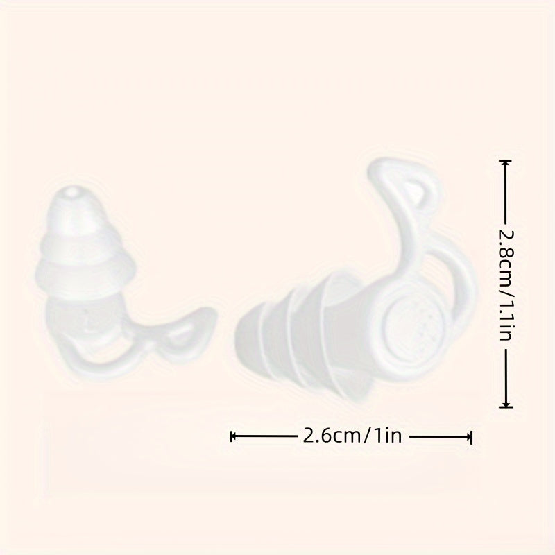 Reusable Sound Insulation Earplugs for Sleep Noise Reduction in Ear Canal