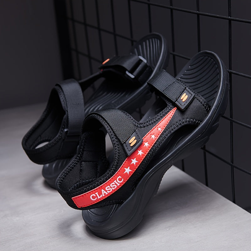 Men's Breathable Fabric Sandals for Outdoor Water Activities