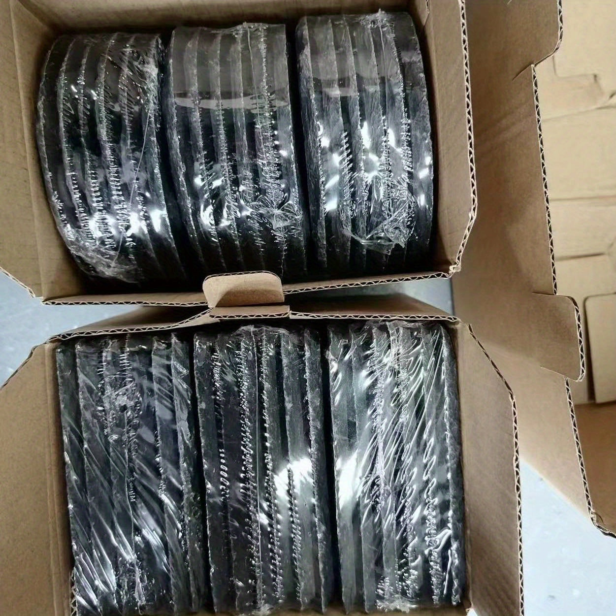 Slate Coaster Set 36 Pieces Square and Round Insulation Mats for Heat Protection