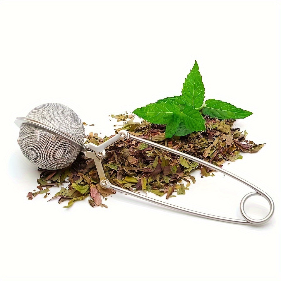 304 Stainless Steel Tea Ball Infuser with Handle for Easy Brewing and Flavor Infusion