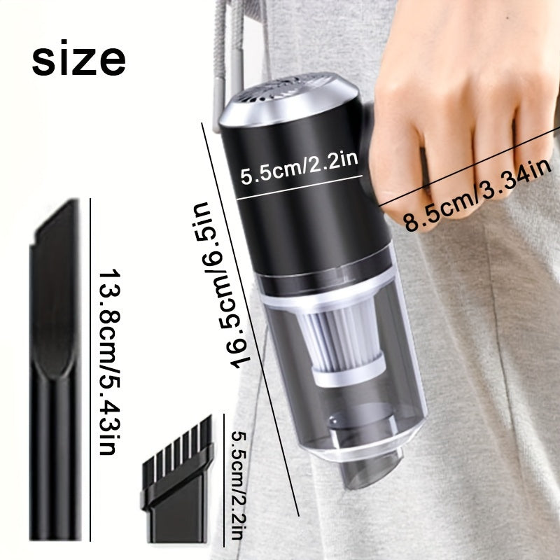 Portable Cordless Vacuum Cleaner Car Home Lightweight Strong Suction