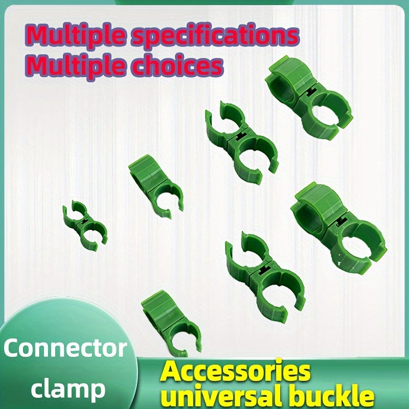 Adjustable Plastic Garden Clamp with 360° Rotation for Plant Support