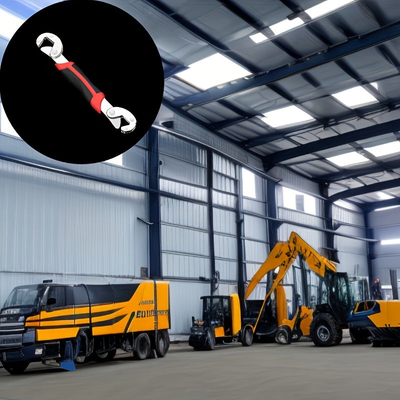 Kit de herramientas ajustable universal con llave y alicates para reparaciones de bricolaje