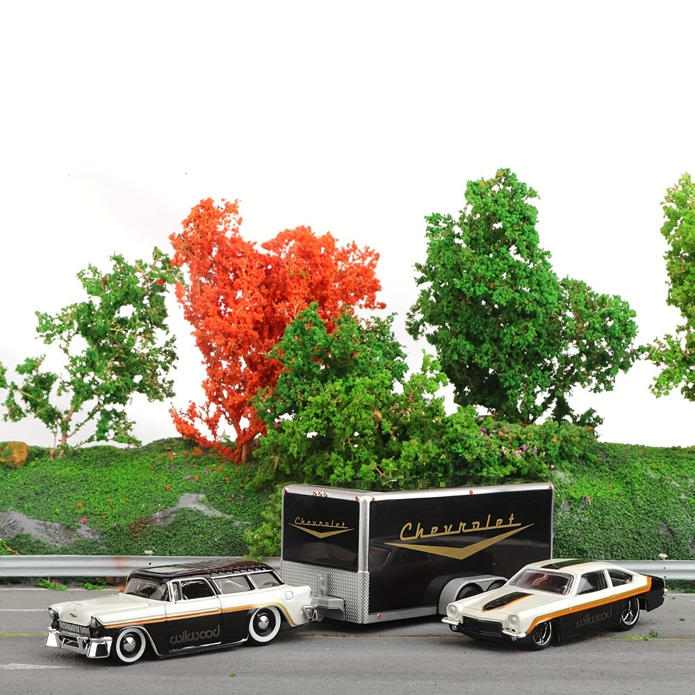 Kids 1:64 Scale Diecast Car Model Toy Set for Boys and Collectors