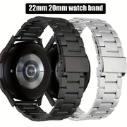 22mm Stainless Steel Watch Band for Samsung Galaxy Watch and HW Watch Models