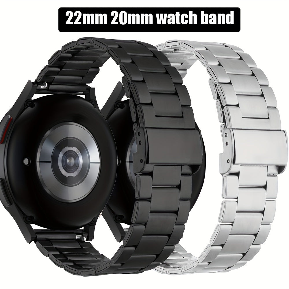 22mm Stainless Steel Watch Band for Samsung Galaxy Watch and HW Watch Models