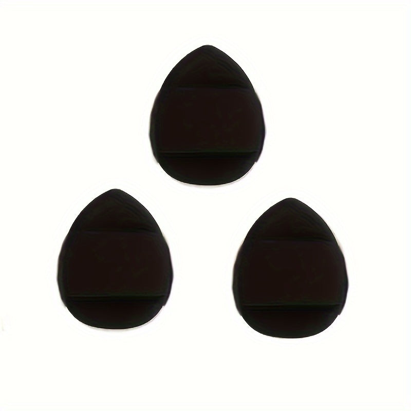 Set de esponjas de maquillaje en forma de pera mini para base, corrector y polvo