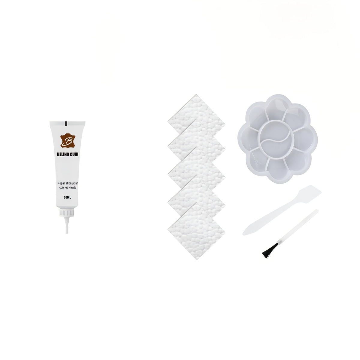 Leather Vinyl Repair Paste for Scratches and Cracks Furniture Color Touch Up