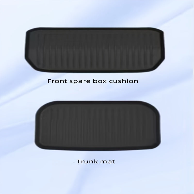 Trunk Mat for Tesla Model Y TPE Cargo Liner Non-Slip Durable Wear-Resistant