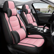 Универсальный кожаный чехол для автомобильных сидений из PU для пяти сидений, полное покрытие