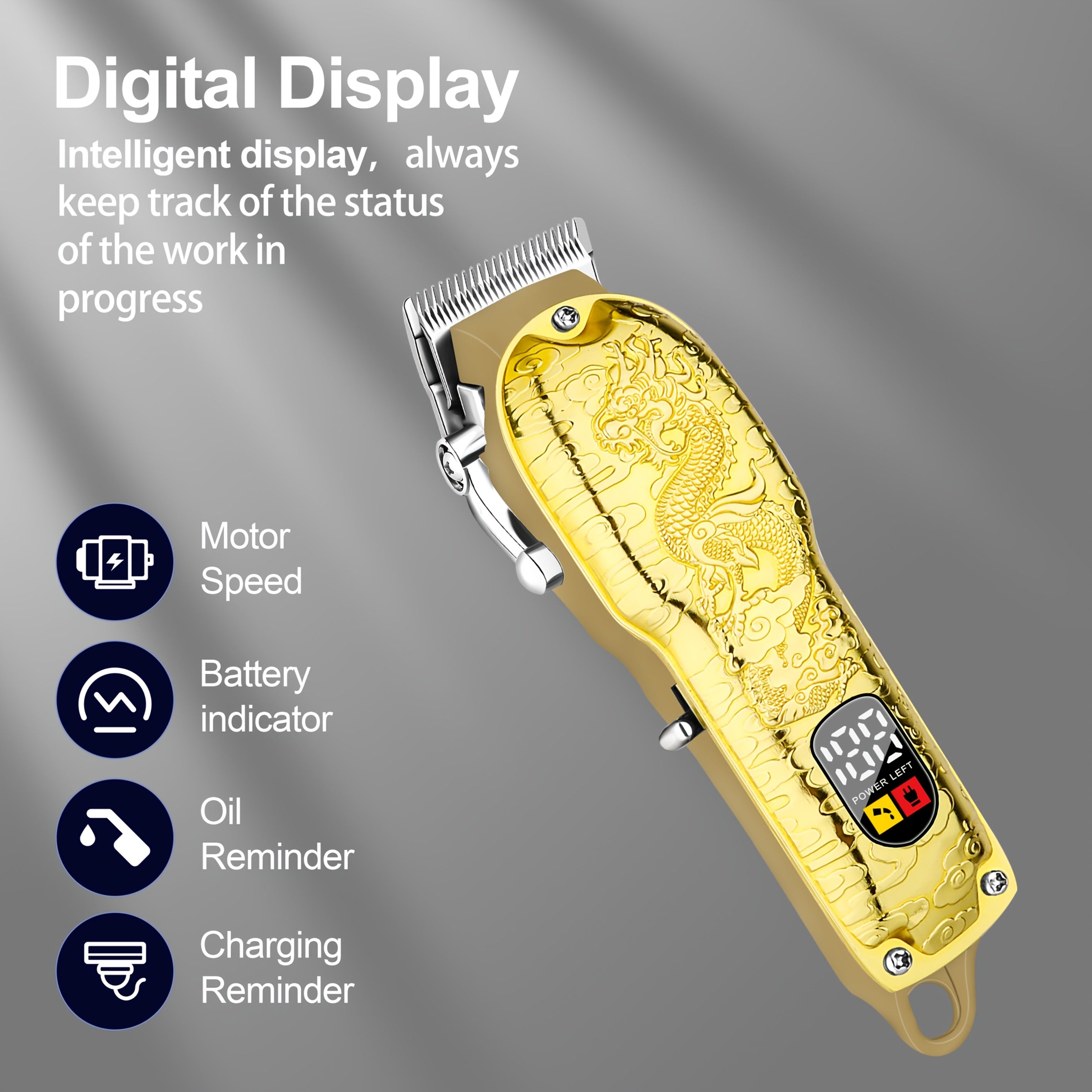 Профессиональный набор для стрижки и тримминга волос LQT - перезаряжаемый через USB с литиевой батареей 2000мАч, мощностью 2.0Вт, доступен в 4 цветах. Идеально подходит для ухода за мужскими лицевыми волосами и бородой.