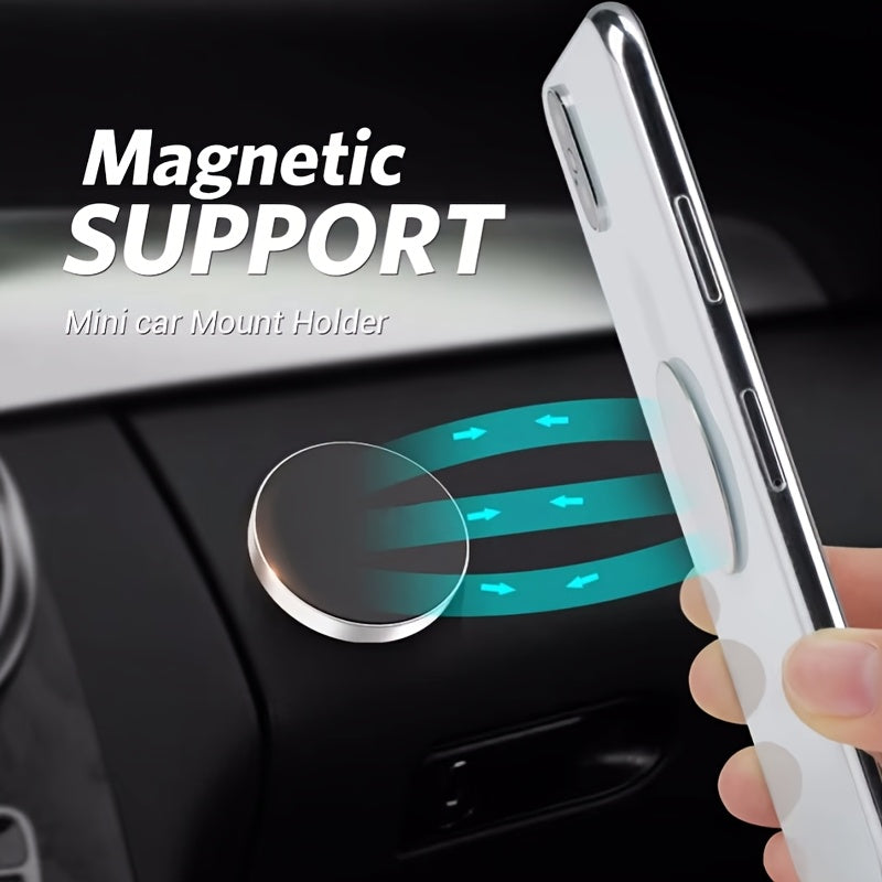 Magnitli avtomobil telefon uchun universal kuchli magnit, sirpanmaydigan tutqich