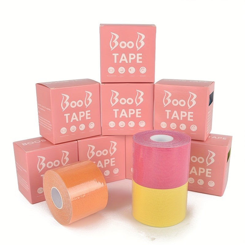 Breathable Adhesive Breast Support Tape for Strapless Dresses and Lingerie