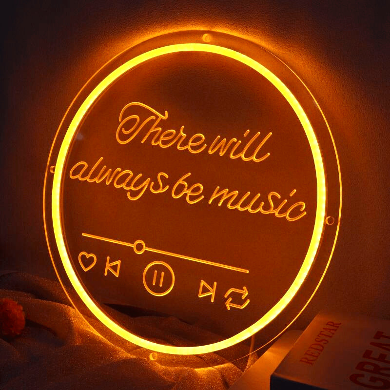 Personalized Neon Light Sign with Name, USB 3D Carved Neon Art for Room Decor