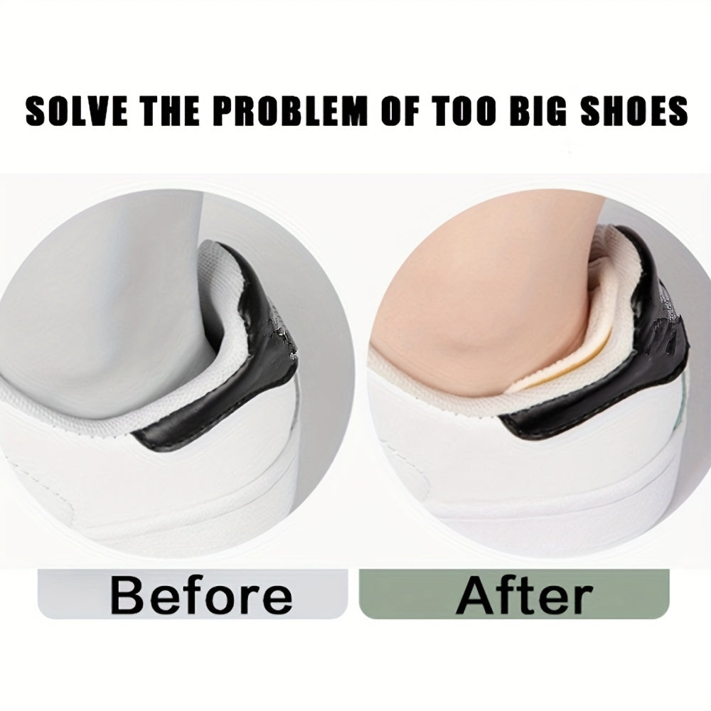 Unisex Memory Foam Heel Cushion Pads Adjustable Antiwear Can Be Cut Sports Shoes