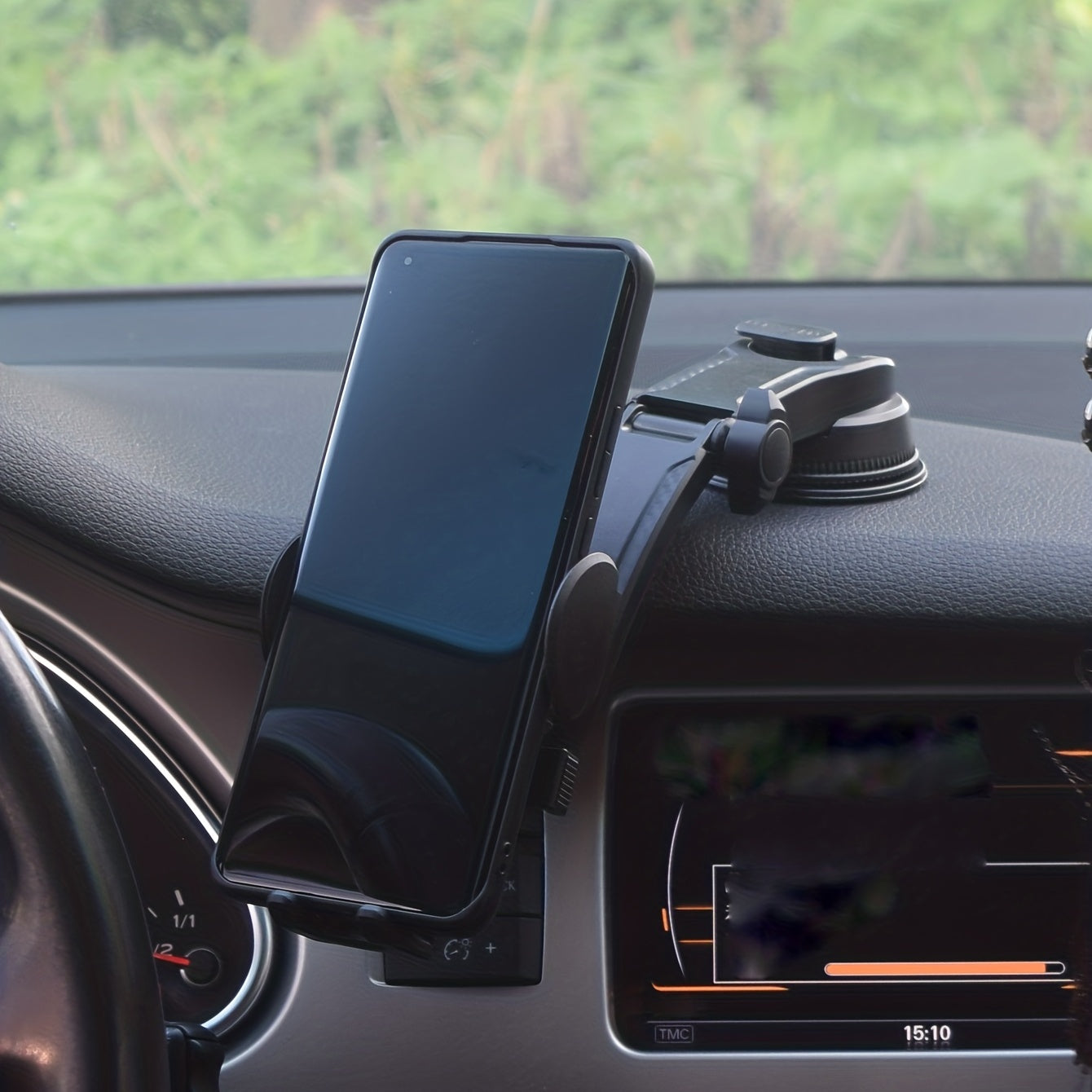 Car Phone Holder Dashboard Mount Suction Cup Support for In-Car Use