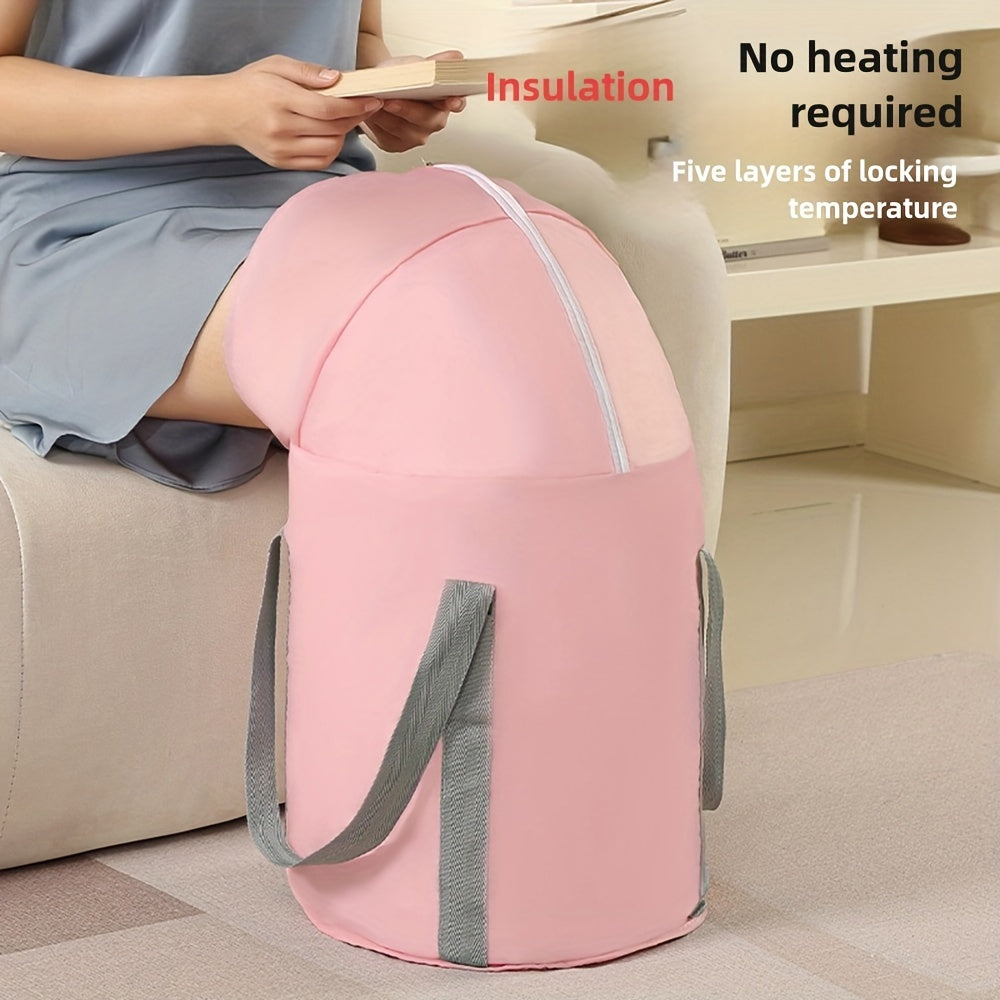 Portable Foldable Foot Soak Tub for Travel Dorm Home No Power