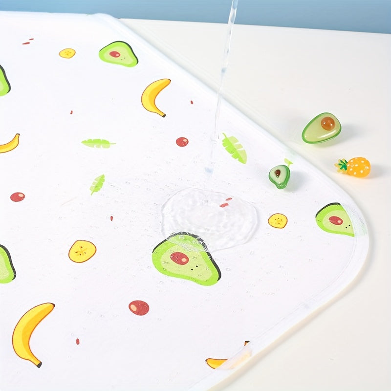 Suv o'tkazmaydigan pampers o'zgartirish padlari, multfilm naqshli, yuvilishi mumkin bo'lgan potty tayyorlash mato. Qayta ishlatiladigan matras, Rojdestvo, Halloween, Thanksgiving, Yangi yil va Sevgi kuni sovg'alari uchun ideal.