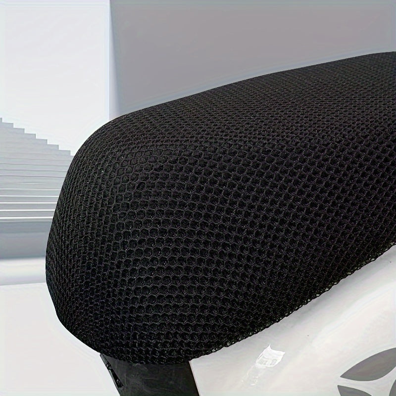 Universal Breathable Cell Grid Seat Cover for Car Motorcycle All Seasons