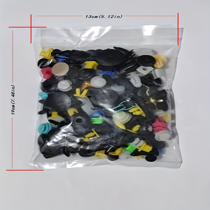 50/100/200Pcs Plastic Car Clip Panel Push Retainers for Bumper Door Interior