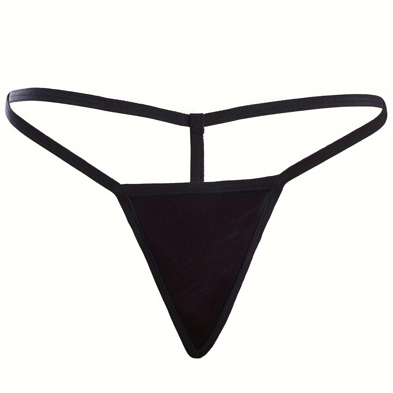 Women's Low-Rise Thongs with Simple Stylish Design