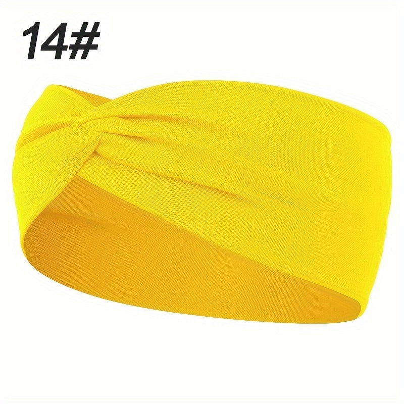 Ayollar uchun bir rangli burmalangan soch to'rva elastik terlash bantlari