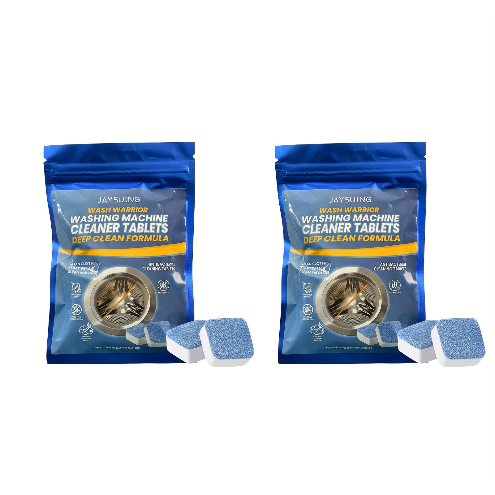 6/12 Kir yuvish mashinasi tozalash tabletkalari qattiq dog'larni olib tashlaydi