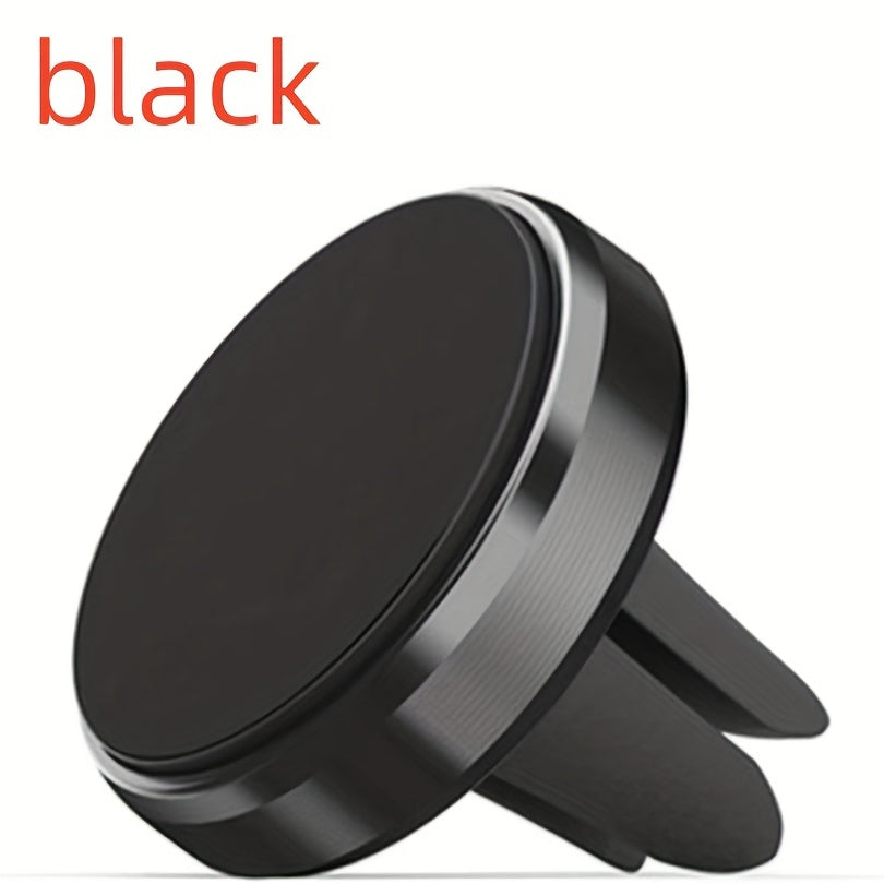 Avtomobil telefoni uchun magnit klip, havo ventili uchun dumaloq magnit stend