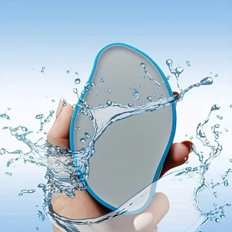 Depiladora de cristal a prueba de agua para mujeres, eliminación de vello corporal, rosa, blanco, negro